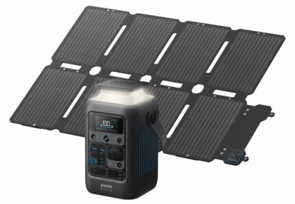 Anker SOLIX C300X DC Power Station & SOLIX PS100 Solar Panel