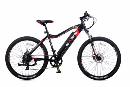 Basis Beacon Hardtail Electric Mountain bike, 14Ah - Black/Red