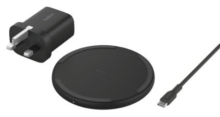 Belkin 15W Qi Wireless Charger Pad + USB-C Cable & Adapter