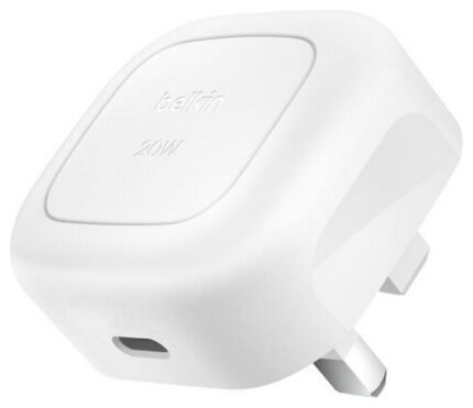 Belkin 20W USB-C Compact Fast Charger, Power Delivery