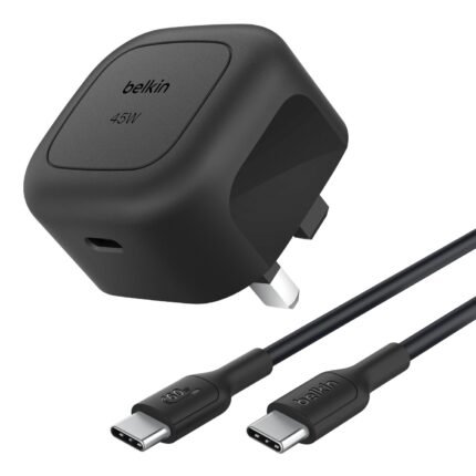 Belkin 45W Compact USB-C Wall Charger and 1m USB-C Cable