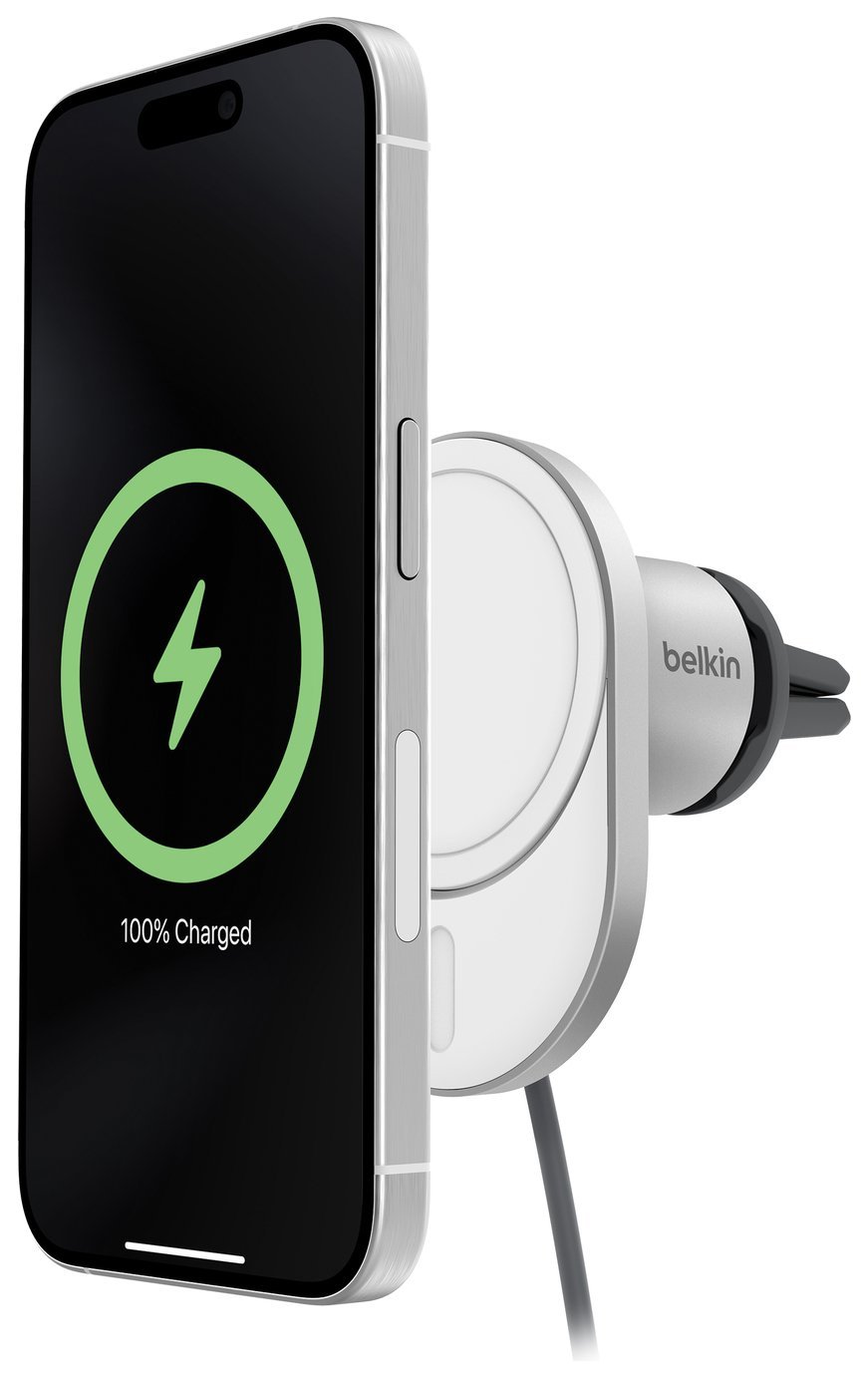 Belkin MagSafe Compatible 15W Wireless Car Charger Mount Qi2