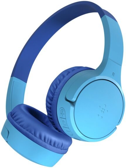Belkin SoundForm Mini Kids On-Ear Wireless Headphones - Blue