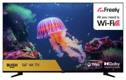 Bush 58 Inch 58UT24SB Smart 4K UHD HDR LED TiVo Freely TV