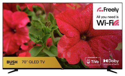Bush 70 Inch 70QT24SB Smart 4K UHD HDR QLED TiVo Freely TV