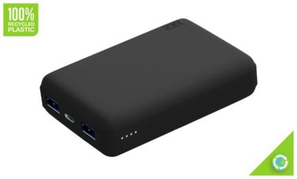 Juice 10000mAh Portable Power Bank - Black