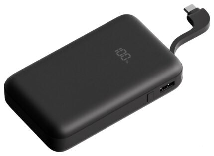 Juice 10000mAh Portable Power Bank - Black