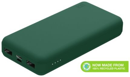 Juice 15000mAh Portable Power Bank - Forest Green