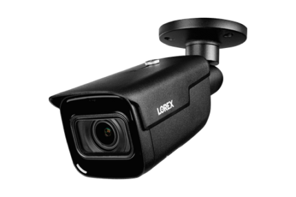 Lorex 4K IP Wired Bullet Security Camera with Motorized Varifocal Lens and Real-Time 30FPS Recording