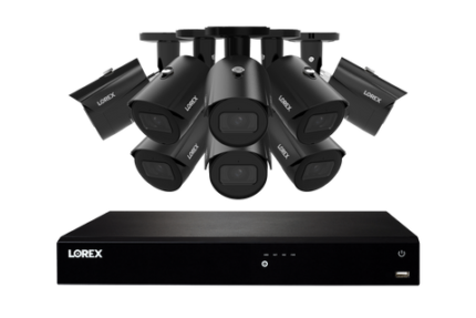 Lorex Fusion Series 4K 16 Camera Capable (Wired or Fusion Wi-Fi) 4TB Wired NVR System with A14 IP Bullet Cameras