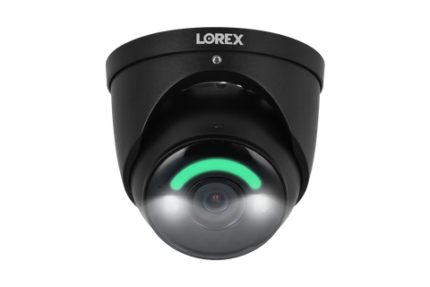 Lorex H16 4K IP Wired Dome Security Camera with Smart Security Lighting and Smart Motion Detection