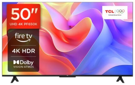 TCL 50 Inch 50PF650K Smart 4K UHD HDR LED Freely TV