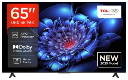 TCL 65 Inch 65P6K Smart 4K UHD HDR LED TV