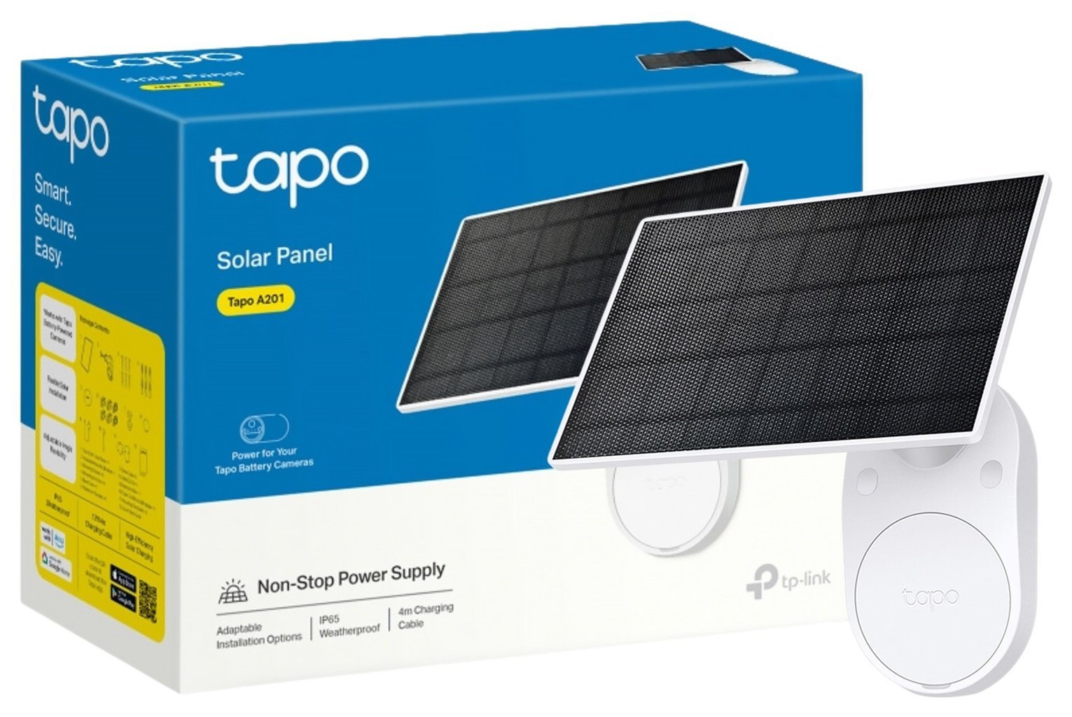 TP-Link Tapo A201 Solar Panel For Outdoor Battery Cameras