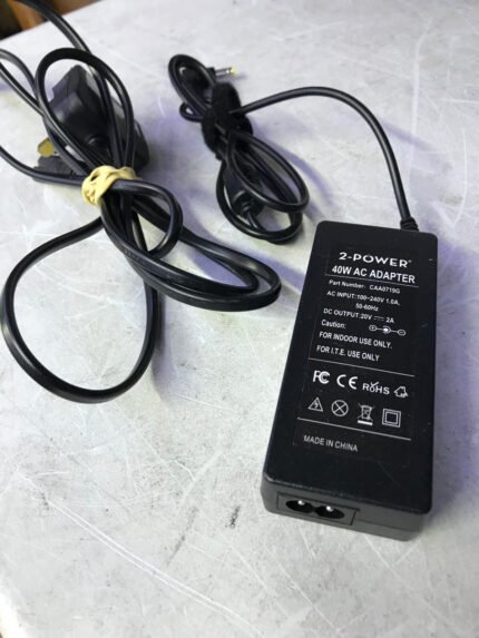 2-Power AC Adapter 20V 40W inc. mains cable power adapter/inverter CAA0719G #146