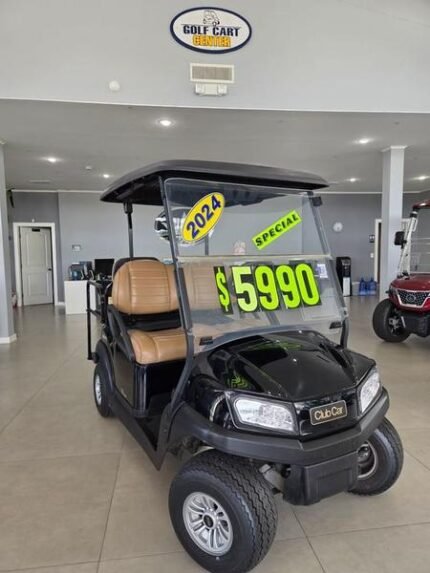 2024 Club Car Tempo 2+2 Electric Golf Cart | White | Versatile 4-Passenger Shuttle! - Golf Carts Nation | Street-Legal LSV & Custom Carts