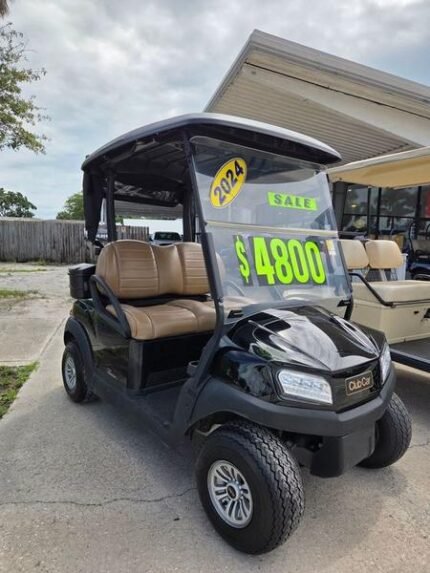 2024 Club Car Tempo Electric Golf Cart | Fleet Model | White | Lowest Price Guarantee! - Golf Carts Nation | Street-Legal LSV & Custom Carts
