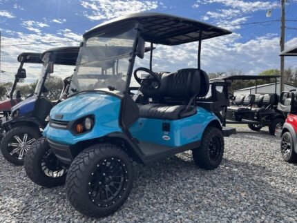 2024 E-Z-GO Express S4 ELiTE 4.2 | Limited Edition Lifted Lithium | Premium Sale! - Golf Carts Nation | Street-Legal LSV & Custom Carts