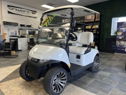 2024 E-Z-GO Freedom RXV ELiTE Lithium | Bright White | 4-Passenger Zero-Maintenance Sale! - Golf Carts Nation | Street-Legal LSV & Custom Carts