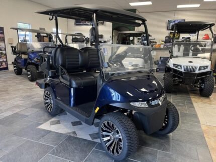 2024 E-Z-GO Freedom RXV ELiTE Lithium | Patriot Blue | Extended Range & Zero-Maintenance Sale! - Golf Carts Nation | Street-Legal LSV & Custom Carts