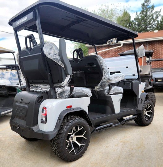 2025 Denago EV Rover XL Lifted 4-Passenger Lithium Cart | Apple CarPlay | 105Ah LiFePO₄ | Street Legal - Image 3