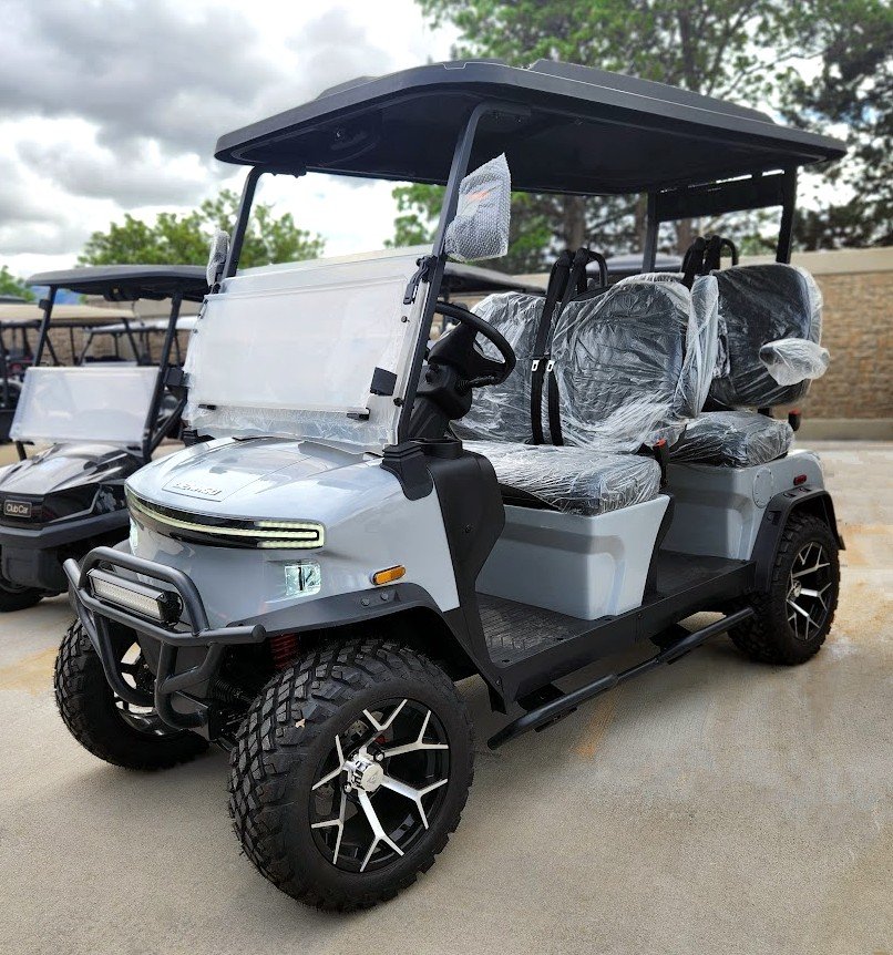2025 Denago EV Rover XL Lifted 4-Passenger Lithium Cart | Apple CarPlay | 105Ah LiFePO₄ | Street Legal - Image 4