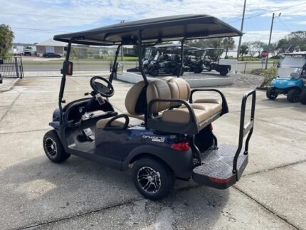 2025 Club Car Onward 4-Passenger HP Lithium PTV | Metallic Onyx Blue | Sale Price! - Golf Carts Nation | Street-Legal LSV & Custom Carts