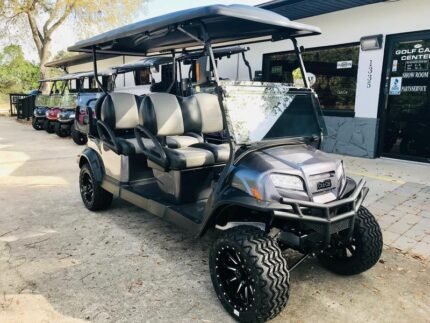 2025 Club Car Onward Lifted 6-Passenger HP Lithium | Midnight Silver | Zero-Maintenance Family PTV! - Golf Carts Nation | Street-Legal LSV & Custom Carts