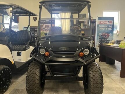 2025 E-Z-GO Express 4 ELiTE Lithium | Lifted PTV in Black | Zero-Maintenance Power Sale! - Golf Carts Nation | Street-Legal LSV & Custom Carts