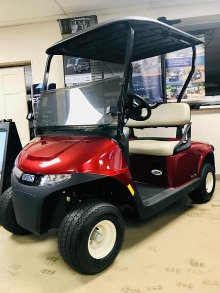 2025 E-Z-GO Freedom RXV ELiTE Lithium | Inferno Red | Zero-Maintenance Electric Sale! - Golf Carts Nation | Street-Legal LSV & Custom Carts
