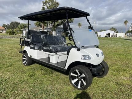 2025 Evolution Carrier 6 Plus for Sale | 6-Seater Lithium Electric Golf Cart - Golf Carts Nation | Street-Legal LSV & Custom Carts