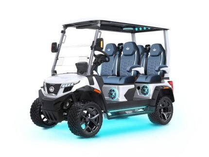 2025 Evolution D-Max XT4 for Sale | 4WD 4-Seater with 24-Speaker Sound - Golf Carts Nation | Street-Legal LSV & Custom Carts
