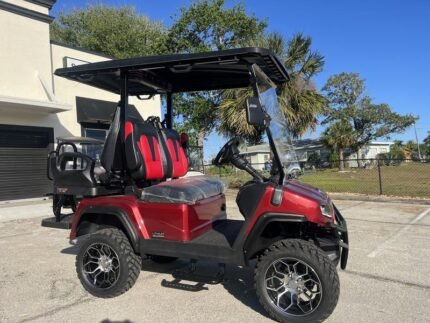 2025 Evolution D5 Maverick 2+2 Pearl White | 4-Seater Lifted Golf Cart - Golf Carts Nation | Street-Legal LSV & Custom Carts