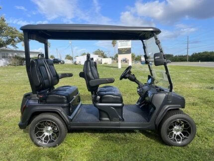 2025 Evolution D5 Ranger 4 Arctic Gray | Forward-Facing 4-Seater Cart - Golf Carts Nation | Street-Legal LSV & Custom Carts