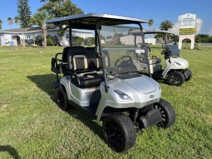 2025 STAR EV Sirius 2+2 LSV | Light Argent Metallic | Premium Electric & Apple CarPlay Sale! - Golf Carts Nation | Street-Legal LSV & Custom Carts