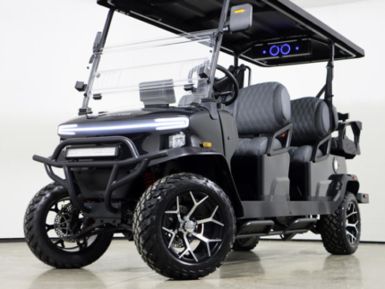 2026 Denago EV Rover XL6 Black 6-Passenger Lithium Cart