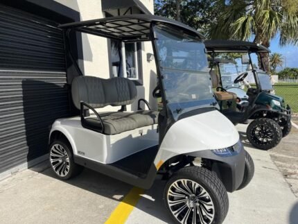 2026 E-Z-GO RXV 2 Freedom ELiTE Lithium Golf Cart | Bright White | Zero-Maintenance Power! - Golf Carts Nation | Street-Legal LSV & Custom Carts