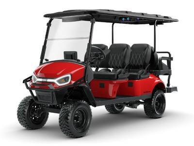 2026 E-Z-GO Express 6 Summit XTL ELiTE Lifted Lithium Cart | 6-Passenger | 14.9 HP AC | ECOXGEAR Touchscreen