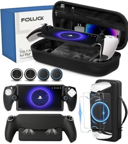 PlayStation Portal Remote Player – Midnight Black | 8" 1080p Screen | DualSense Features | PS5 Remote Play