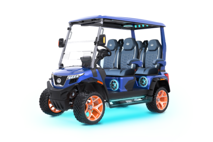 2026 Evolution D-MAX XT4 Lithium 4x4 4-Passenger Golf Cart | On-Demand AWD | 10.1" Touchscreen | 24-Speaker Audio