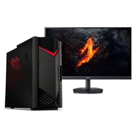 Acer Nitro N50-656 i5 16GB 512GB Gaming PC & Monitor Bundle