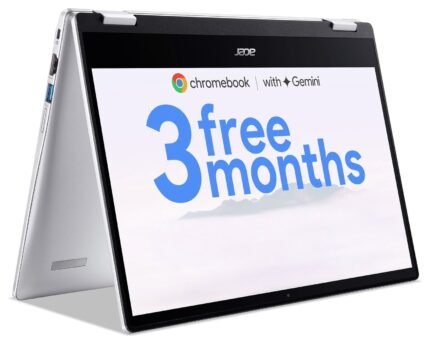 Acer Spin 314 14in Celeron 4GB 128GB Chromebook - Silver