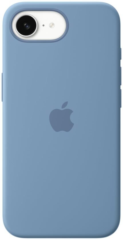 Apple iPhone 16e Silicone Phone Case - Winter Blue