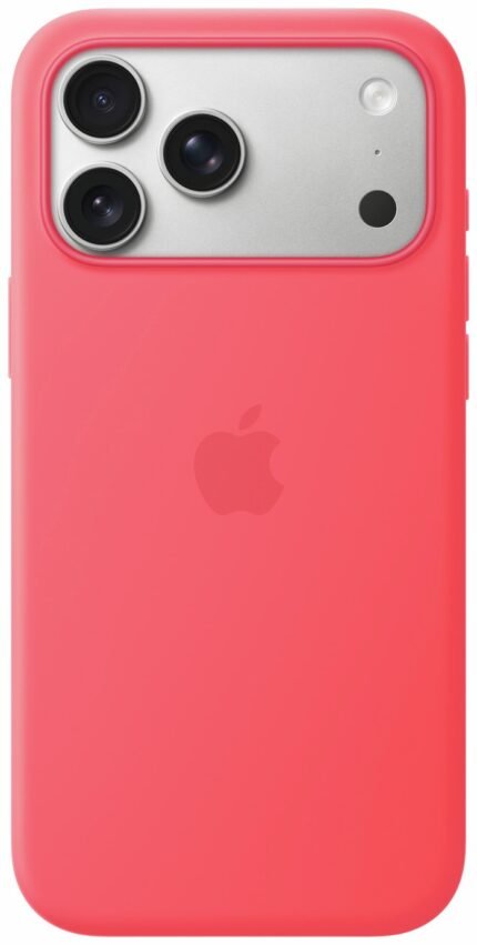 Apple iPhone 17 Pro Max Silicone Case MagSafe - Bright Guava