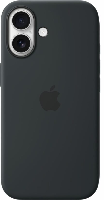 Apple iPhone Silicone Case with MagSafe - Black
