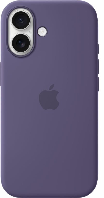 Apple iPhone Silicone Case with MagSafe - Purple Fog