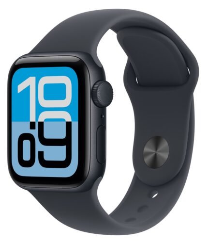 Apple Watch SE 3 GPS 40mm Aluminium Midnight Sport Band M/L