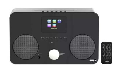 Bush Mini Hi-Fi - CD DAB/FM Radio & Bluetooth - Grey