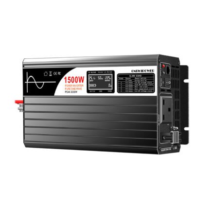 CNSWIPOWER 1500W Pure Sine Wave Power Inverter 240V English Standard Socket UPS