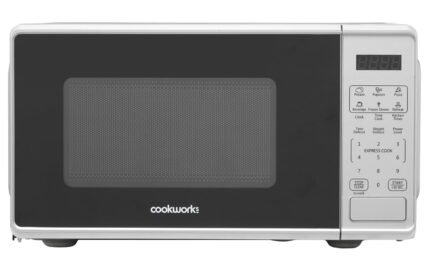 Cookworks 700W Digital Microwave - Silver